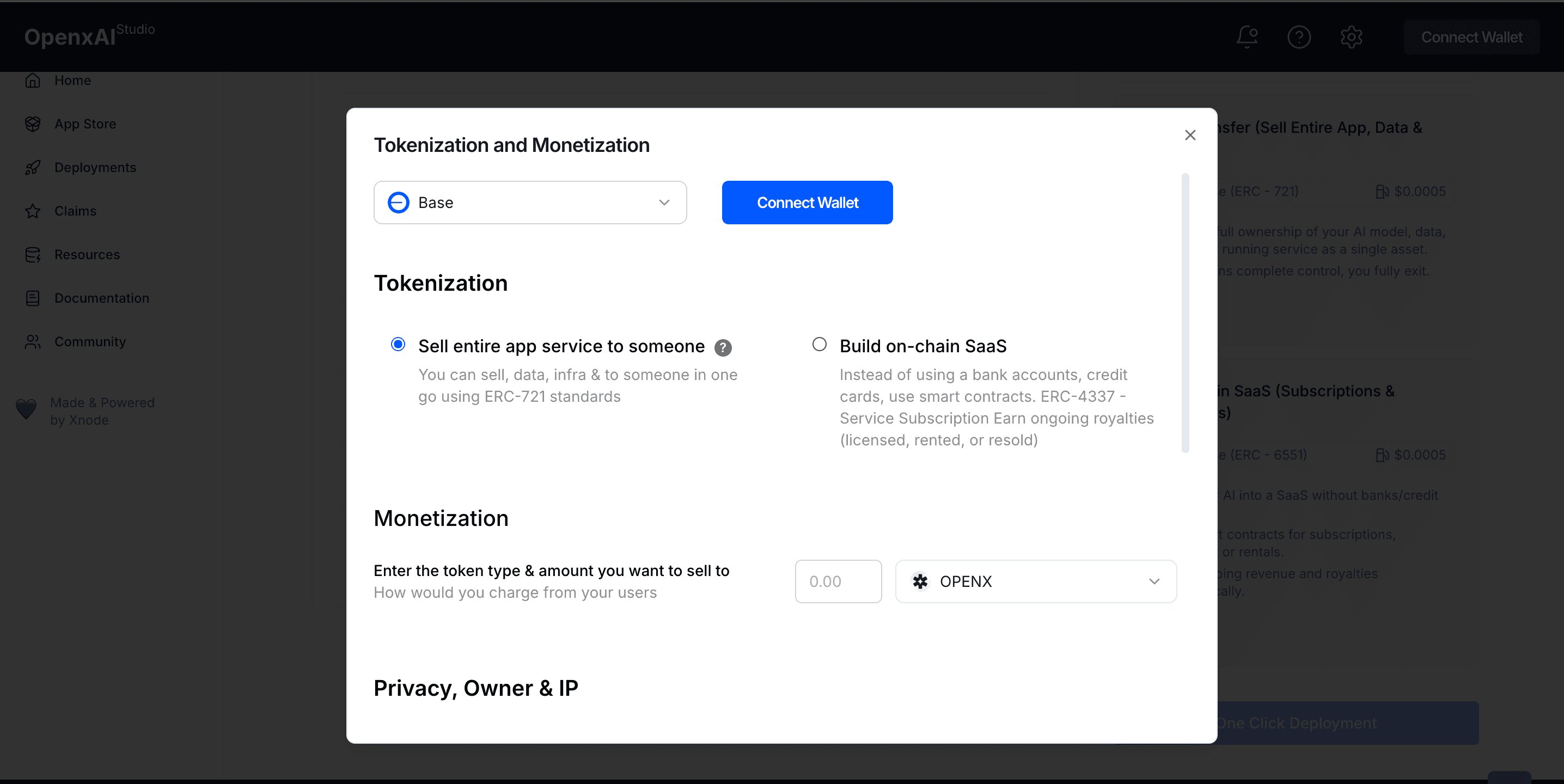 Monetization and Tokenization Options